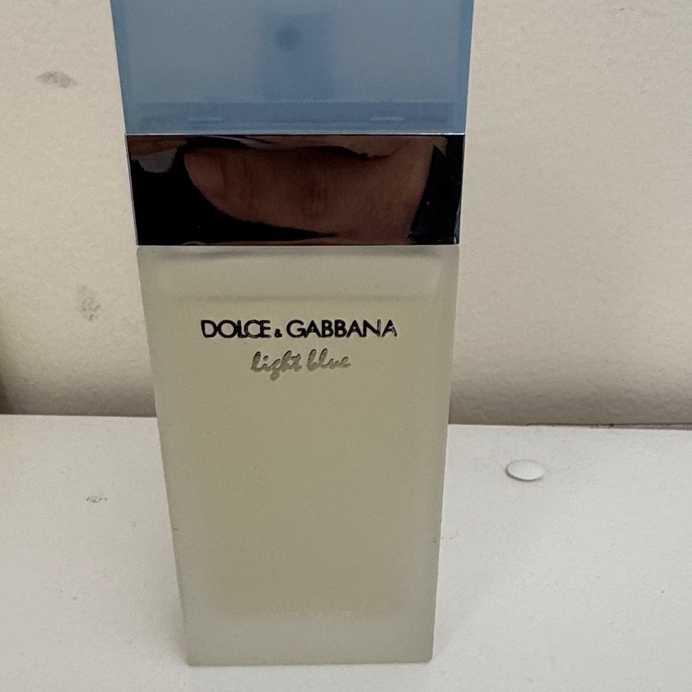 Dolce & Gabbana Light Blue Fragrance with Silver Accent
